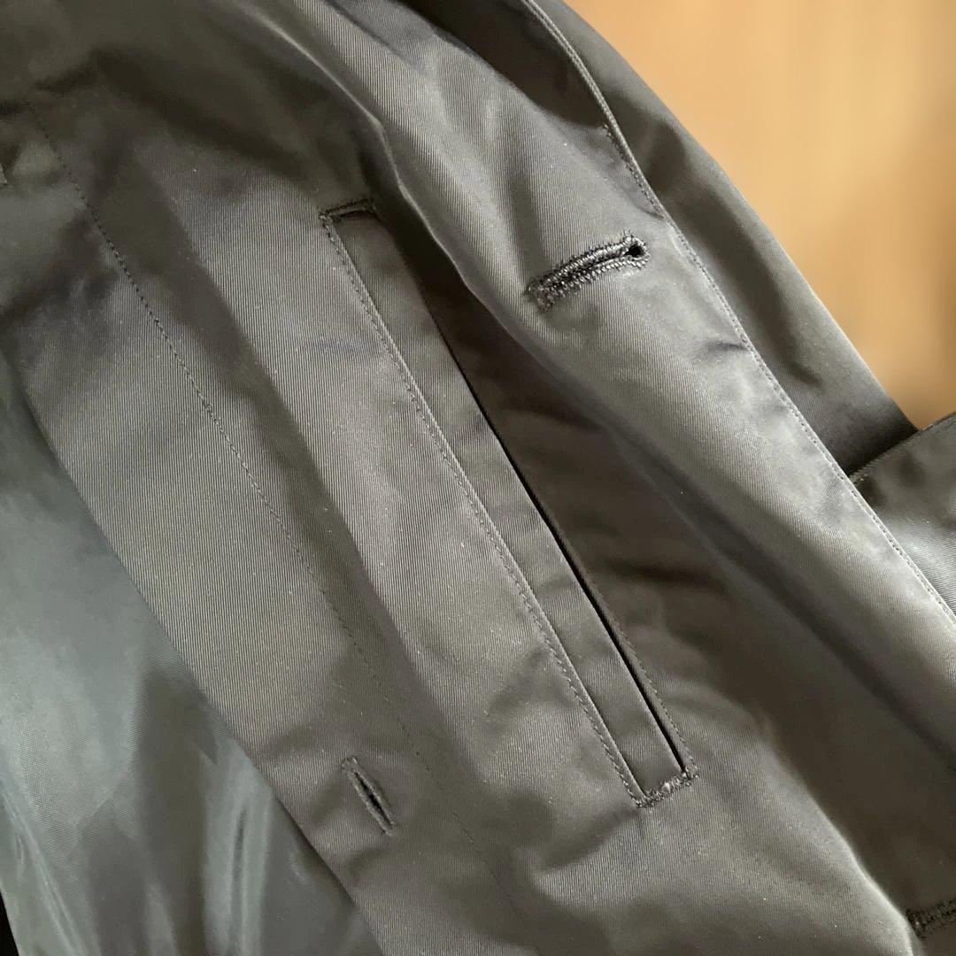 【匿名配送料込】バーニーズニューヨーク　トレンチコート　ライナー付き　メンズ　紺