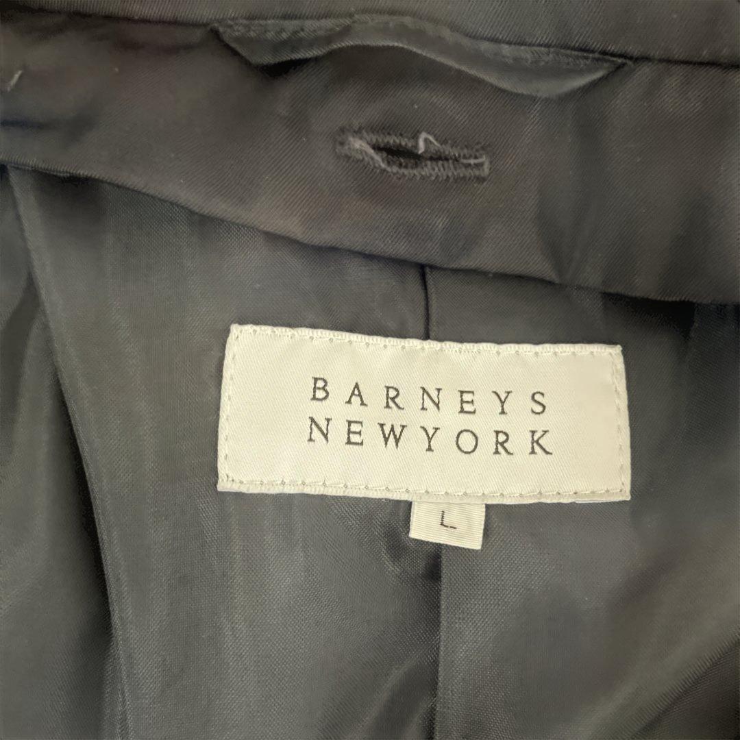 【匿名配送料込】バーニーズニューヨーク　トレンチコート　ライナー付き　メンズ　紺