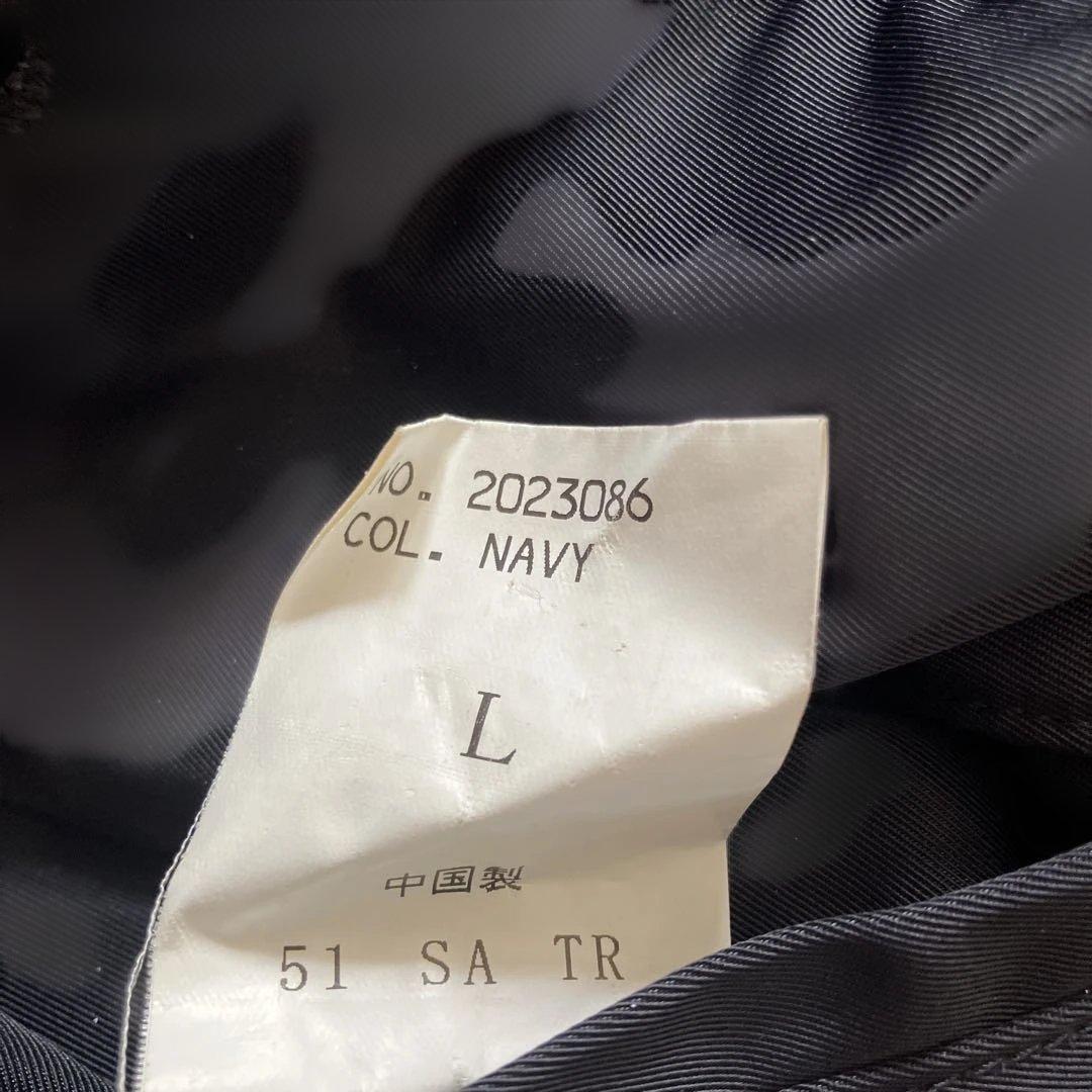 【匿名配送料込】バーニーズニューヨーク　トレンチコート　ライナー付き　メンズ　紺