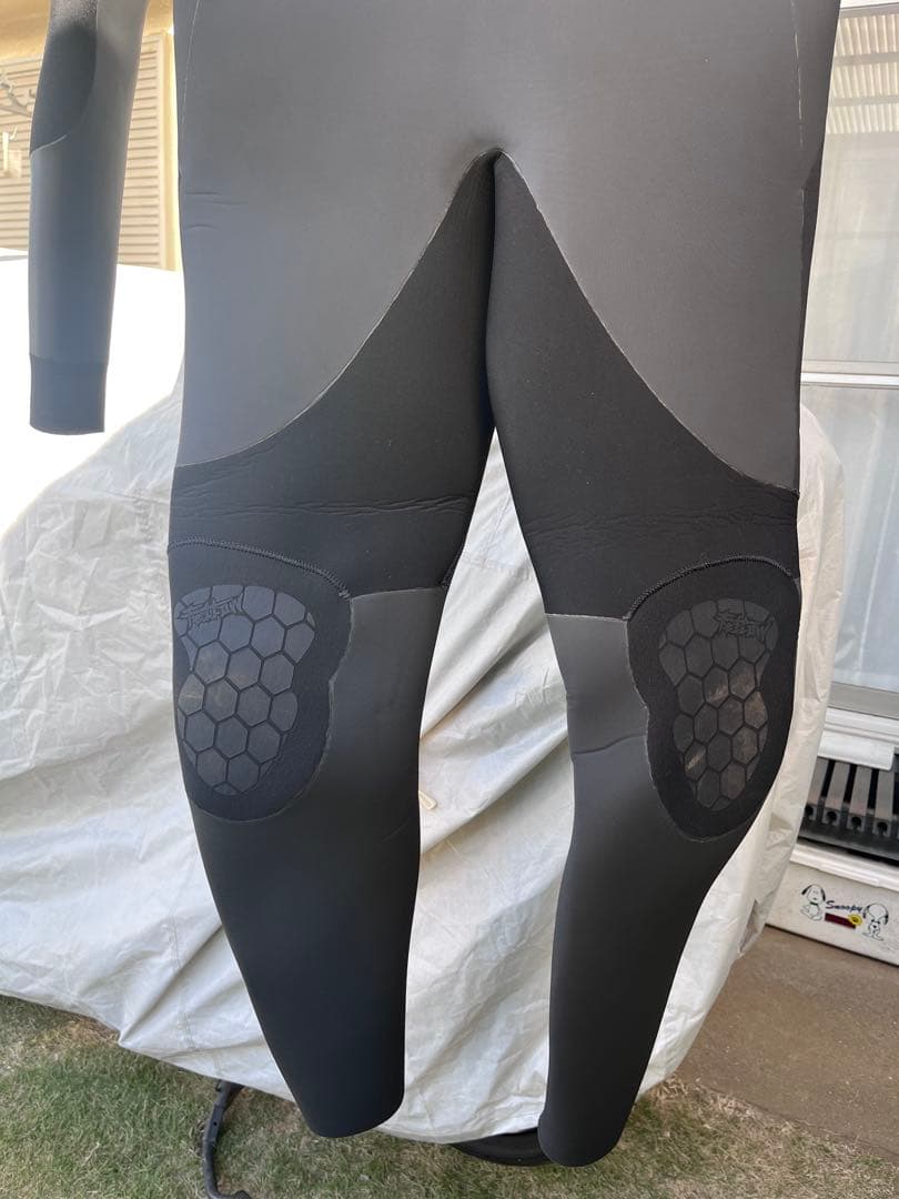 美品　5×3㎜セミドライ　ロングチェストジップ　XXLB