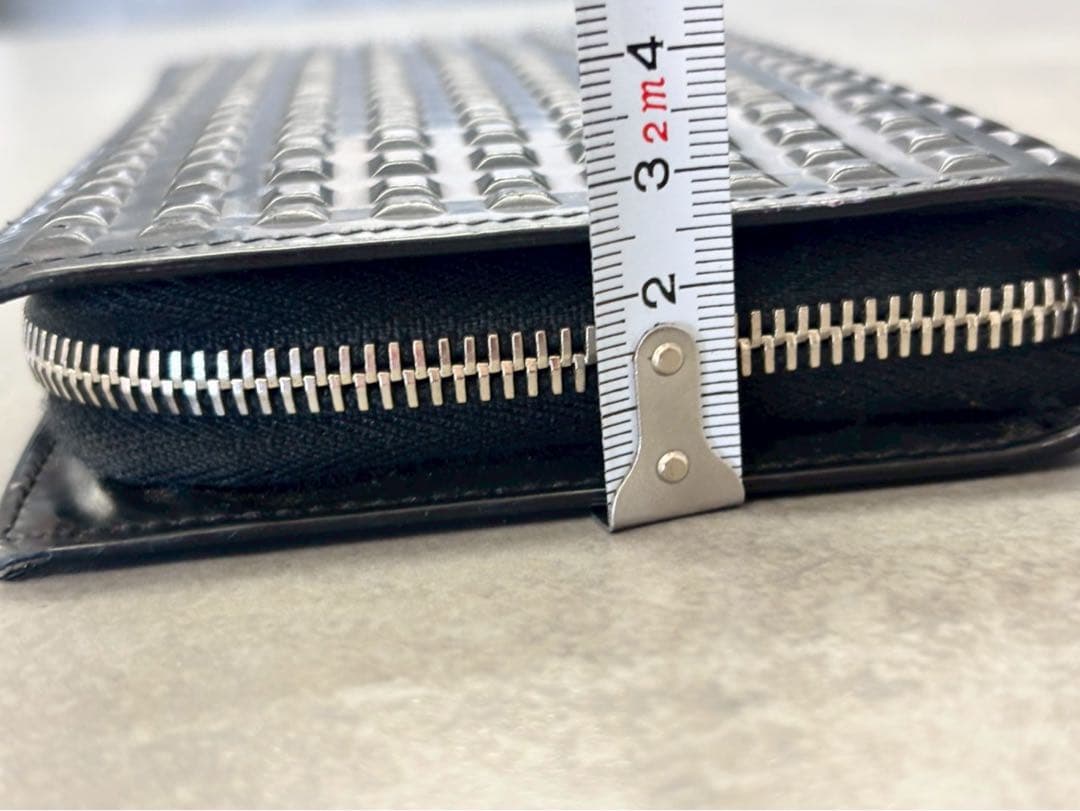 BALENCIAGA 正規品 バレンシアガ グリッド レザー ウォレット 財布