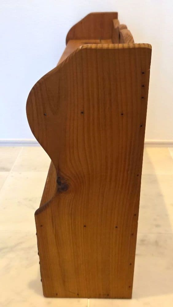 木製ラック ハート型引き出し付き