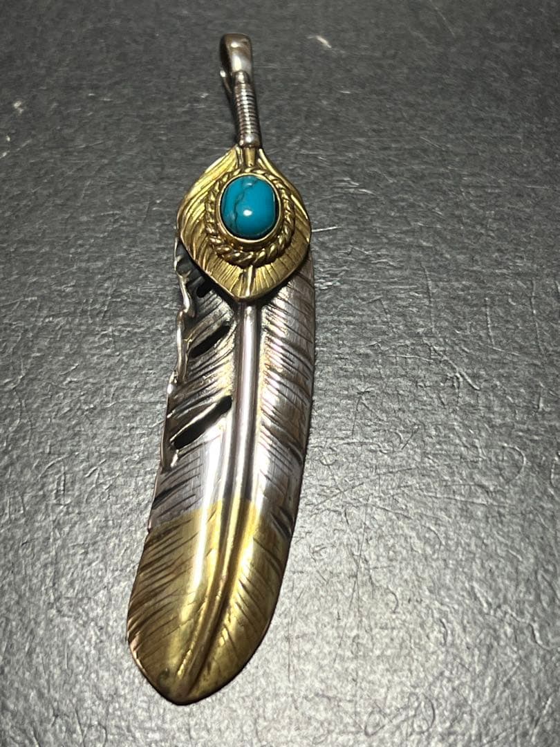 イーグルネックレス　フェザーネックレス　シルバーネックレス　スターリングシルバー