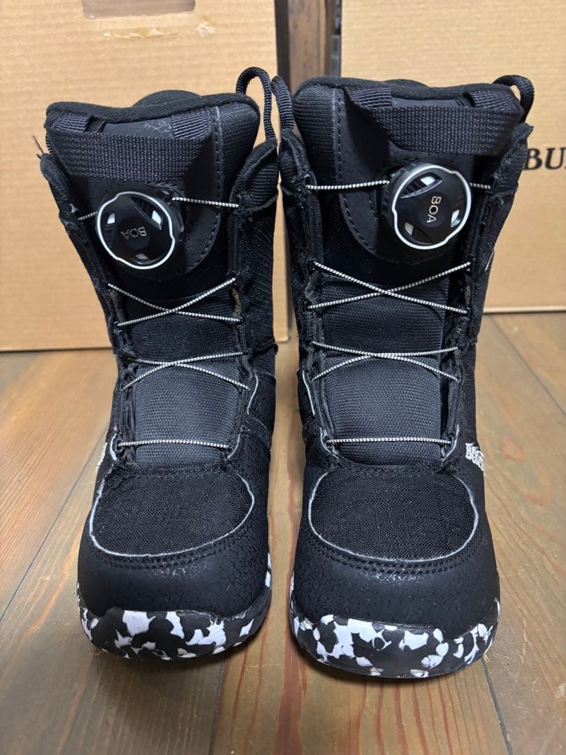 BURTON キッズスノーボードセット100cm バートン　バイン付き3点セット