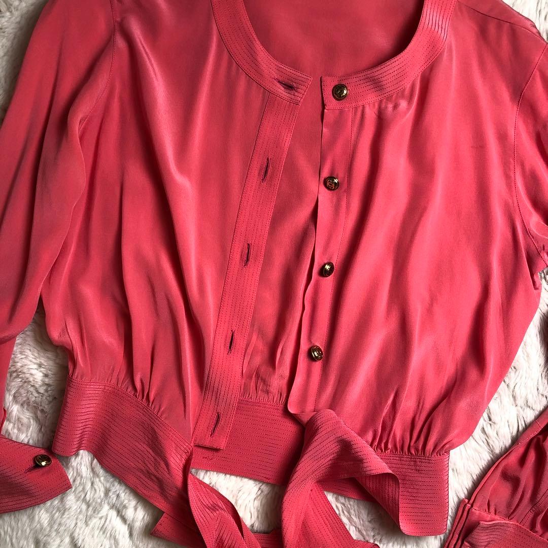 CHANEL★シャネル★ブラウス★長袖★COCO★ヴィンテージ★