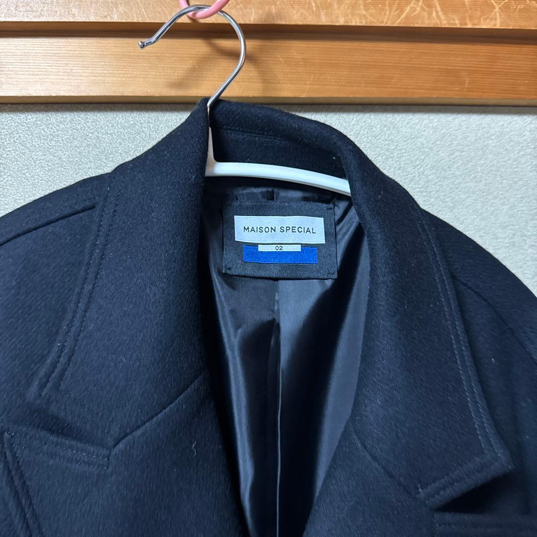 メゾンスペシャル　Super170s プライムオーバーチェスターコート