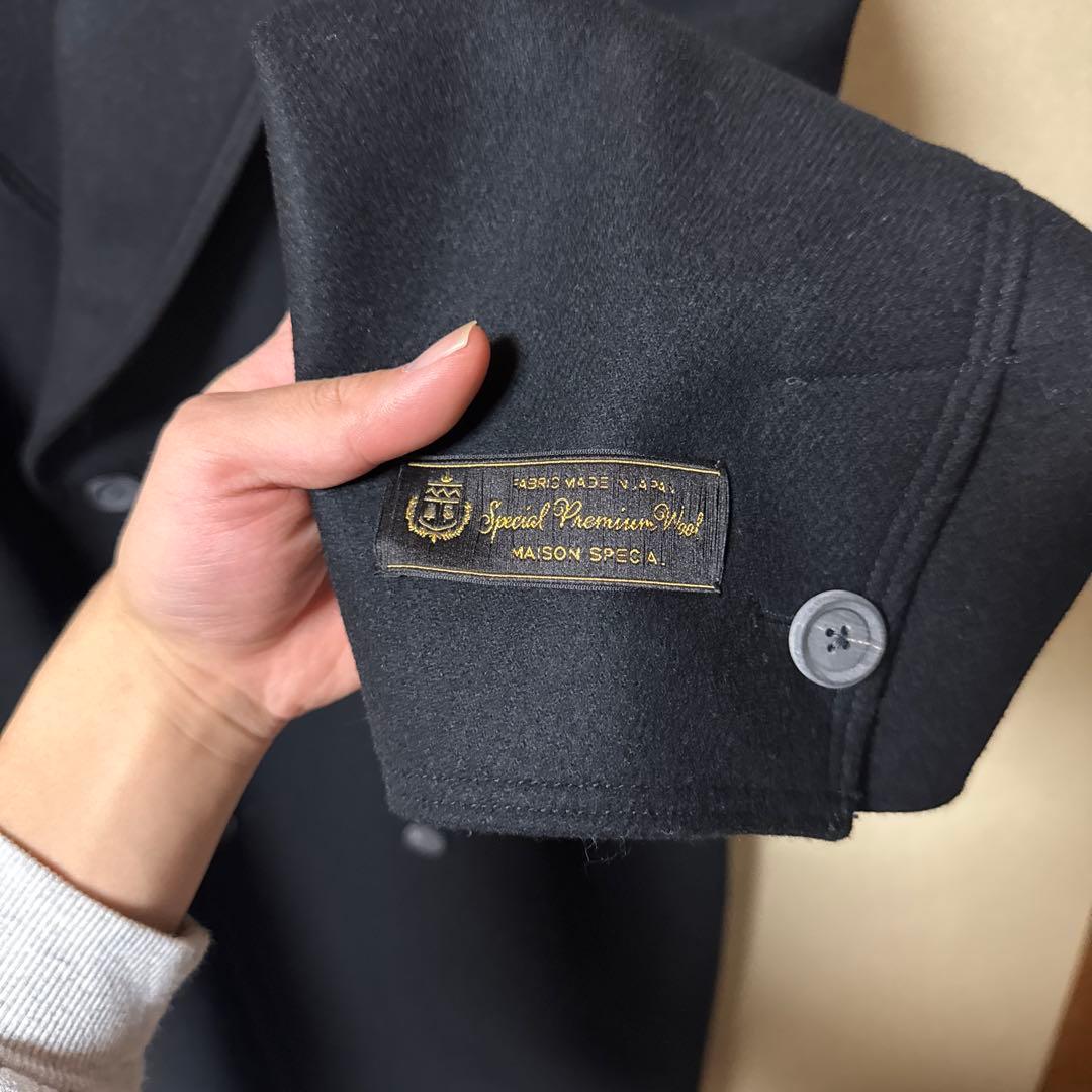 メゾンスペシャル　Super170s プライムオーバーチェスターコート