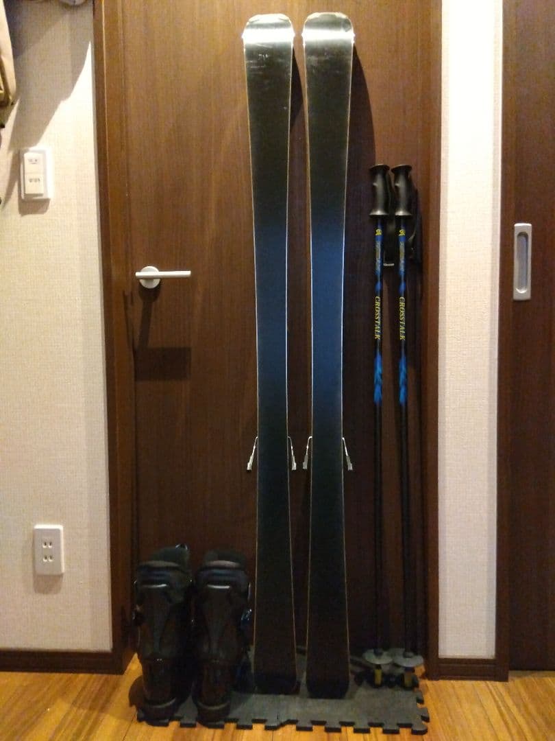 高年式‼️HART/学生・メンズ用/スキーセット・メンテ・WAX済み✔超軽量‼️