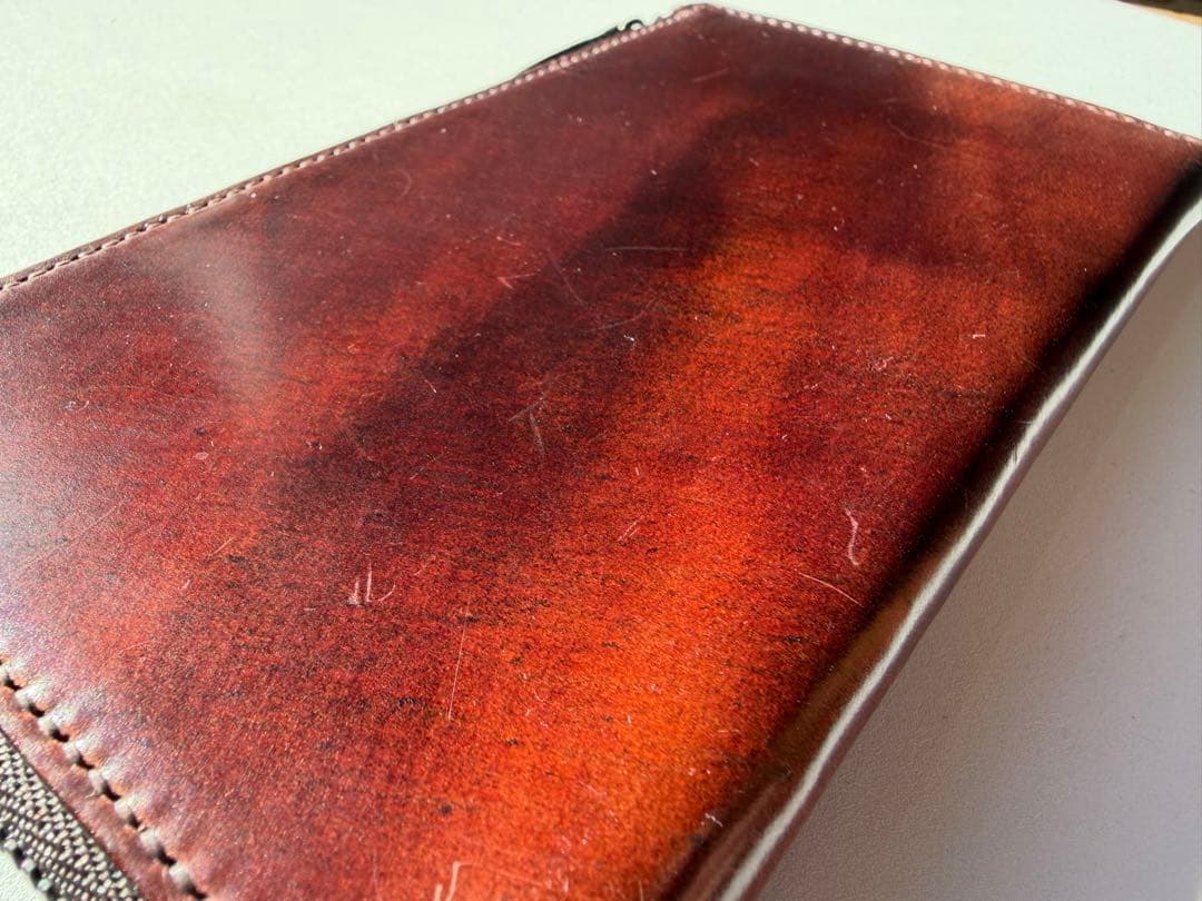 three2four LIZ ホーウィンコードバン marbled No.8