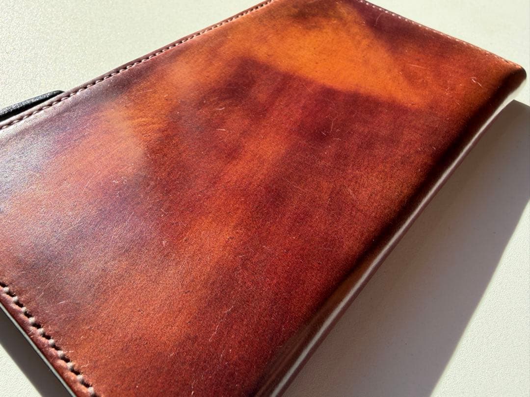 three2four LIZ ホーウィンコードバン marbled No.8