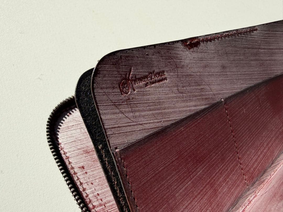 three2four LIZ ホーウィンコードバン marbled No.8