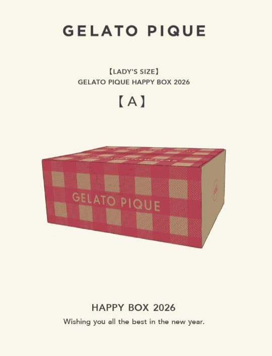 福袋　GELATO PIQUE HAPPY BOX 2026 <A>