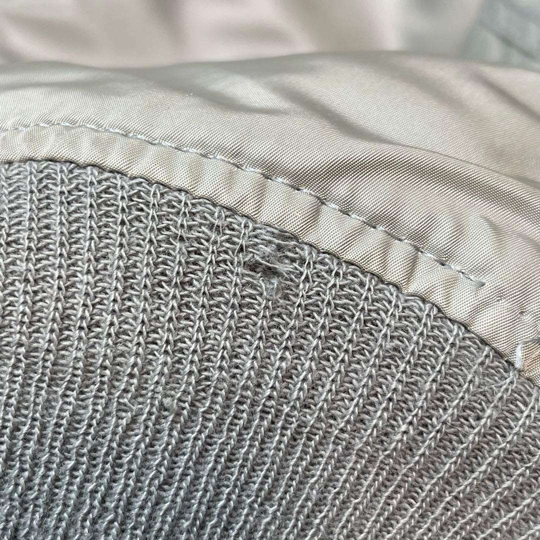 ALPHA INDUSTRIES フライトジャケット USA製 シルバー XL