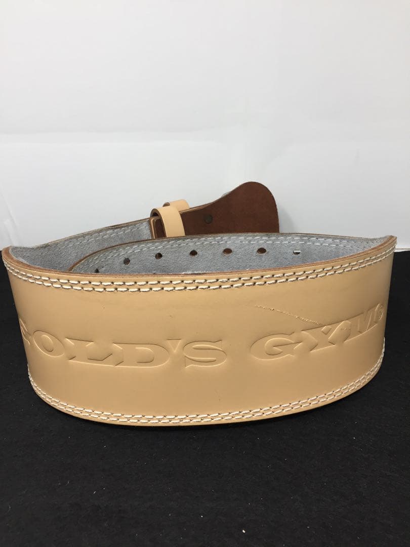 ゴールドジム トレーニングベルト パワーベルト Lサイズ GOLDS GYM