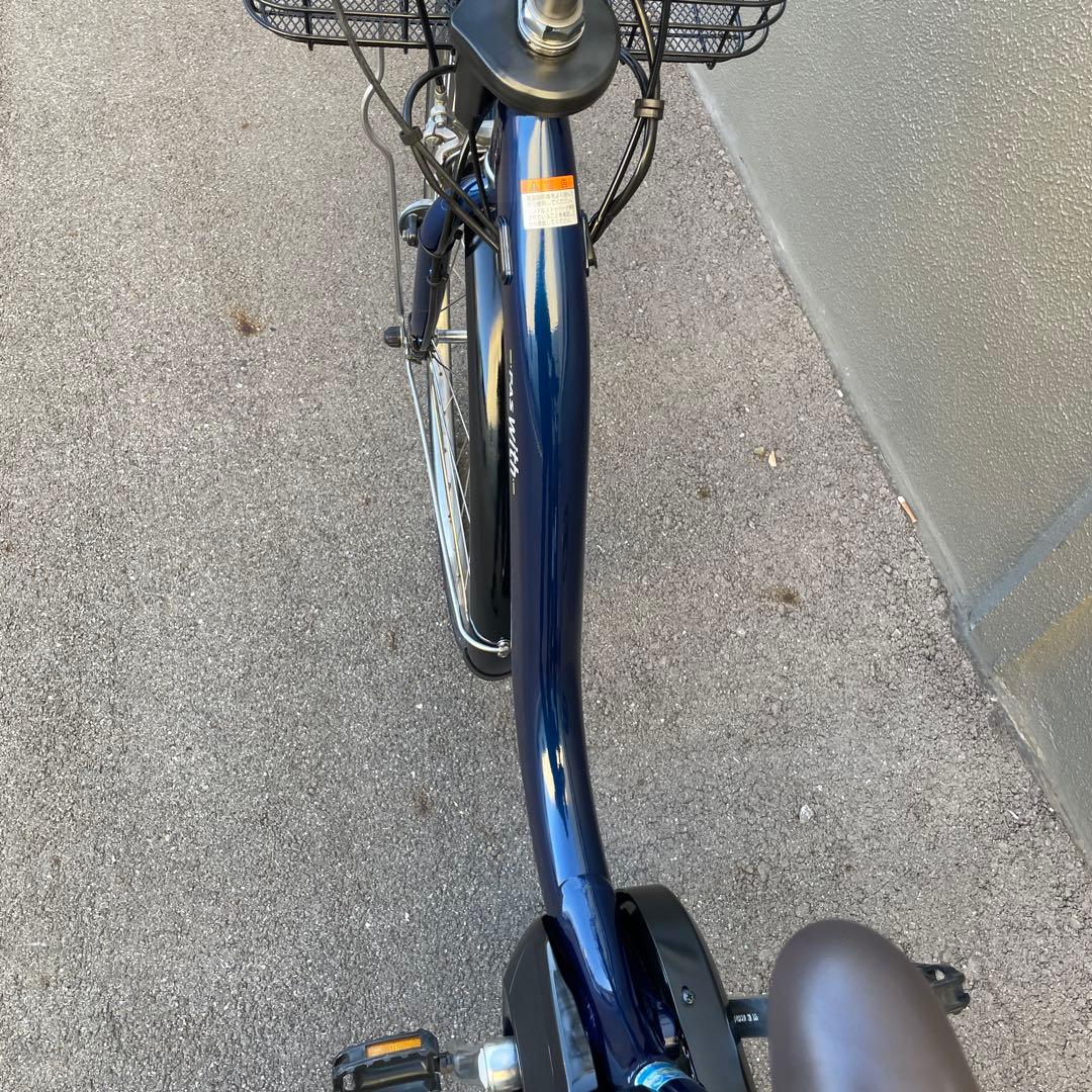 ヤマハ電動アシスト自転車26インチ 12.3Ah ブルー