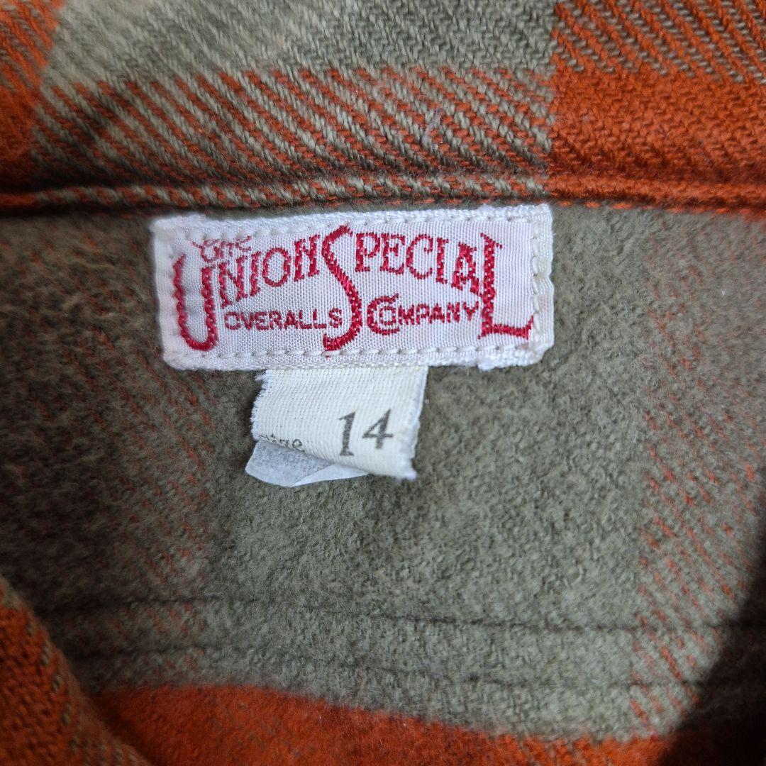 ト*シ様 フリーホイーラーズ1920-1930sヘビーネルシャツOFFY14