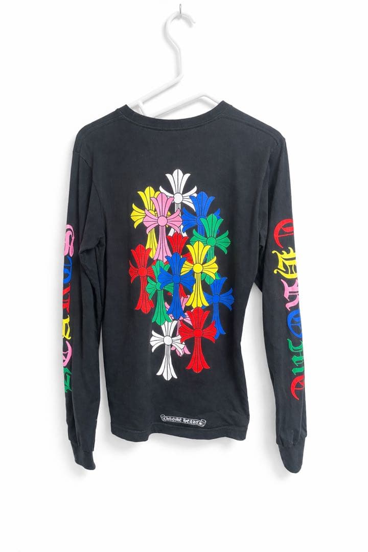 CHROME HEARTS マルチカラー長袖カットソー