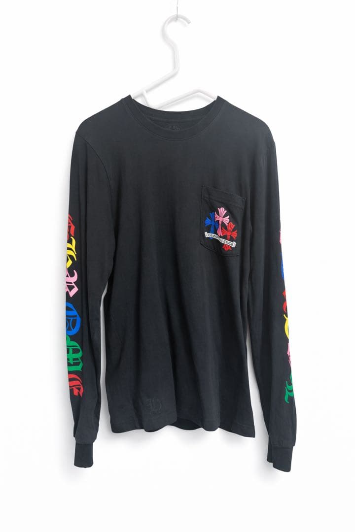 CHROME HEARTS マルチカラー長袖カットソー