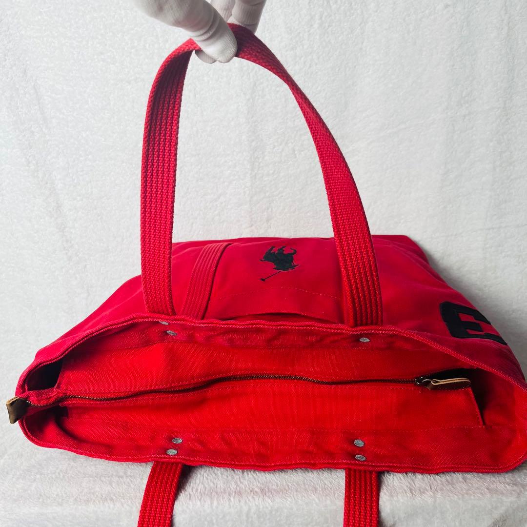 POLO　RalphLauren　ポロラルフローレン　ビックポニー　トートバック