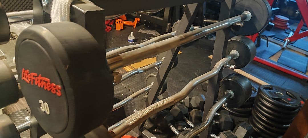 ezバー 重量固定 30kg フィクスドバーベル