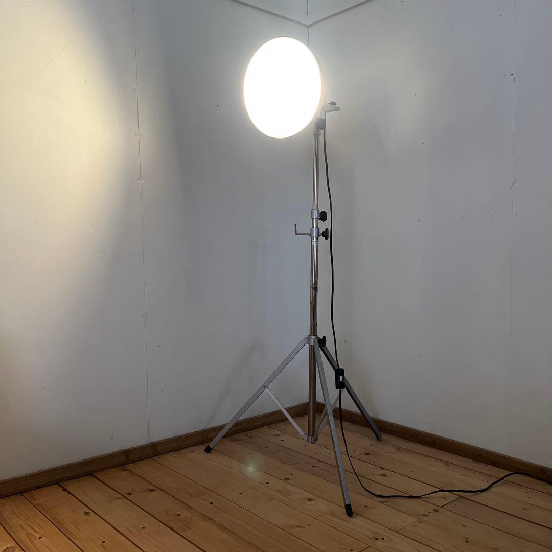 インダストリアル工業系◾️アルミシェード フロアライト カメラ 撮影 照明 B