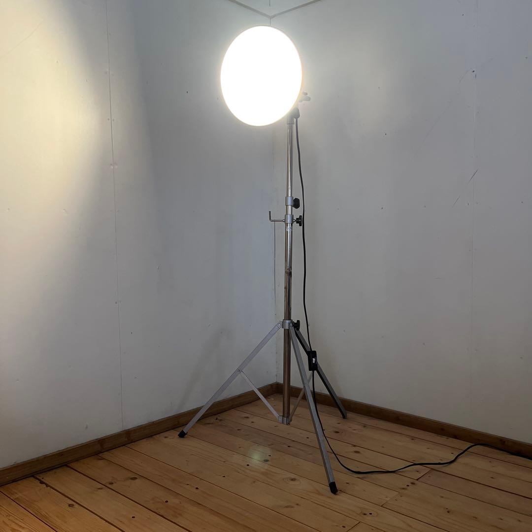 インダストリアル工業系◾️アルミシェード フロアライト カメラ 撮影 照明 B