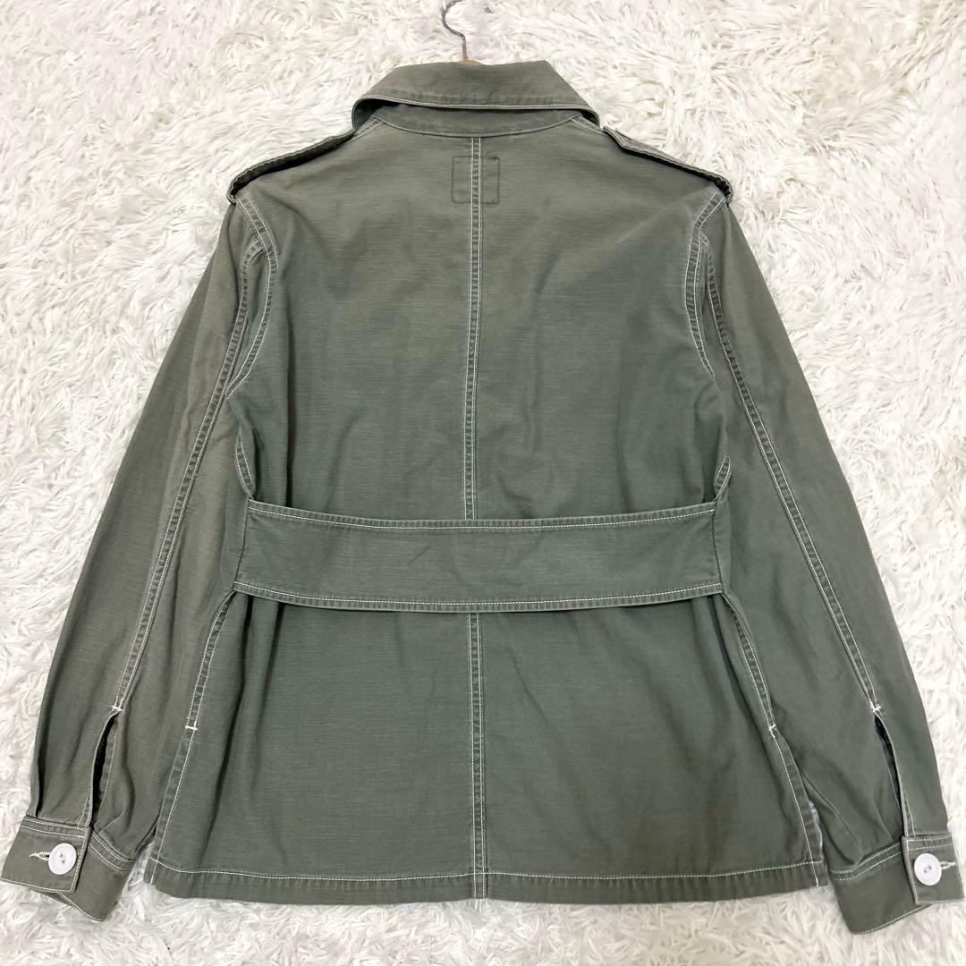 MADISONBLUE バックサテン ワークジャケットSIZE 00