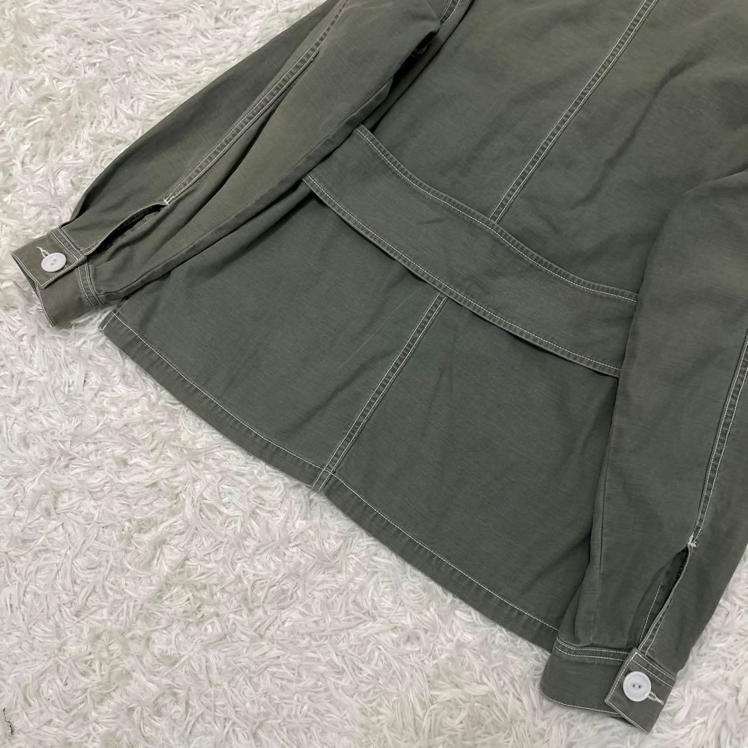 MADISONBLUE バックサテン ワークジャケットSIZE 00