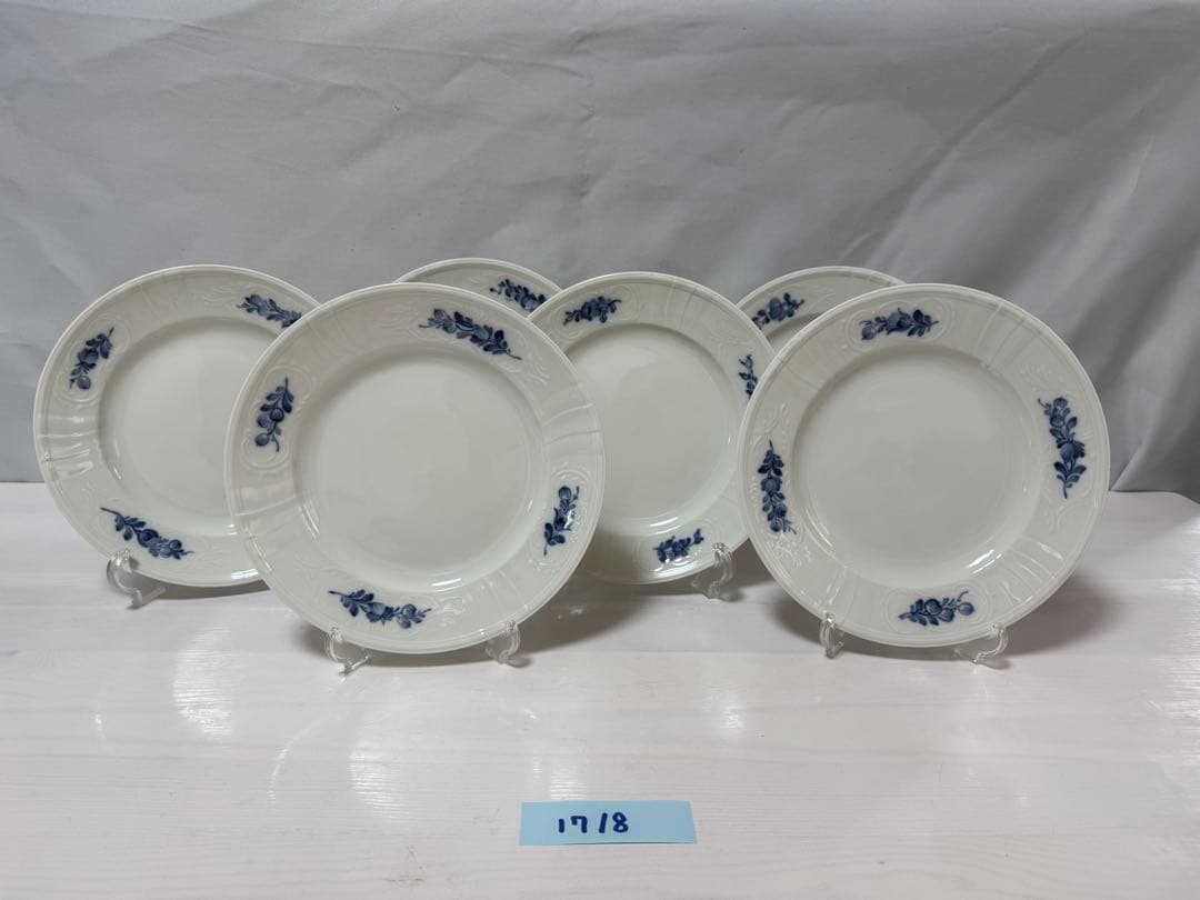 ロイヤルコペンハーゲン ジュリアンマリー 20cm プレート 6枚