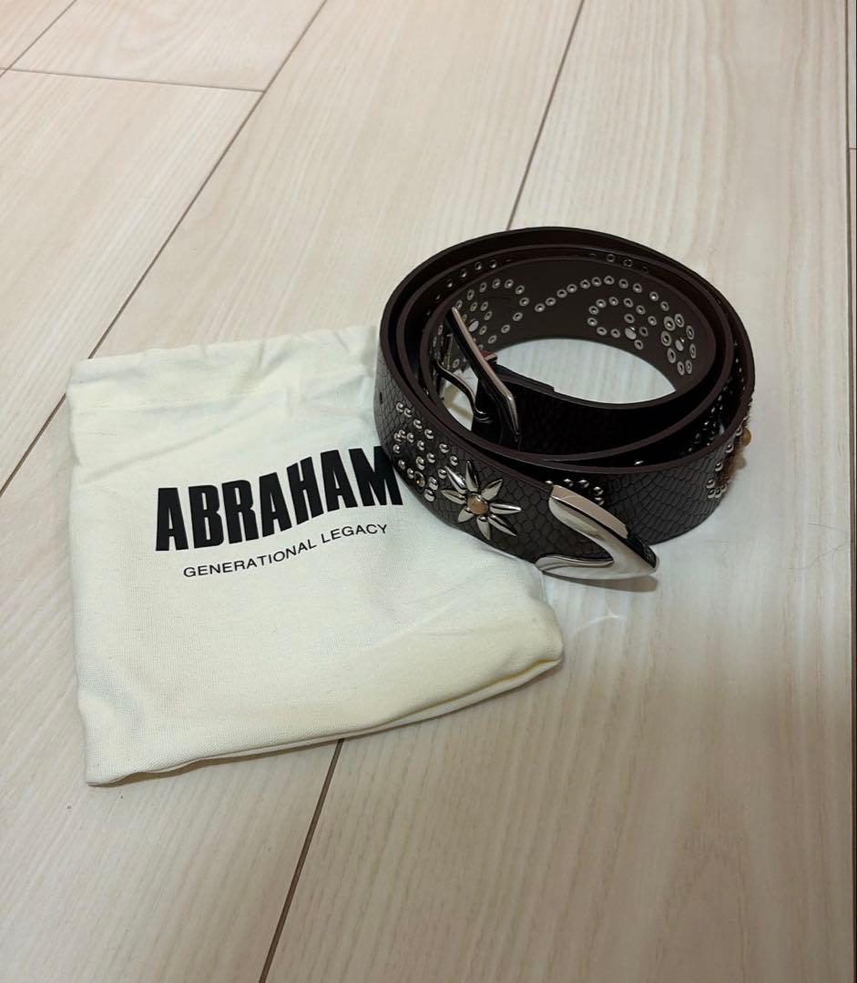 【✨新品未使用✨】ABRAHAMベルト値下げ⭕️