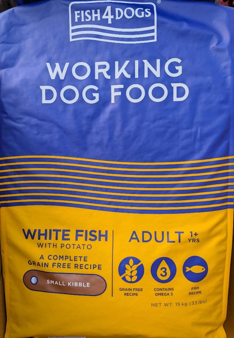 FISH4DOGS FINEST ホワイトフィッシュ ドッグフード15kg