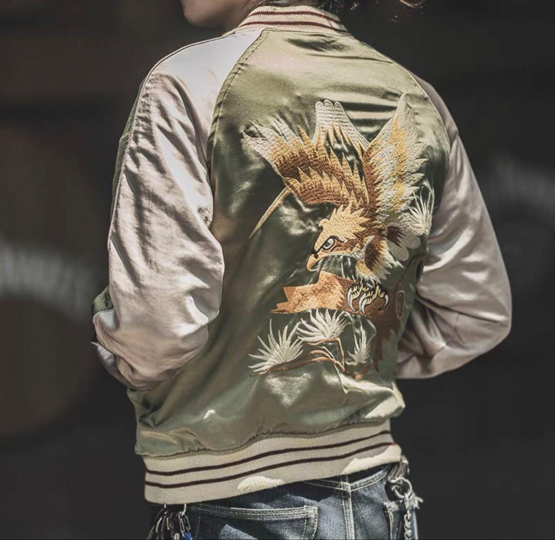 期間限定！Lサイズ　50's別珍スカジャン両面リバーシブル