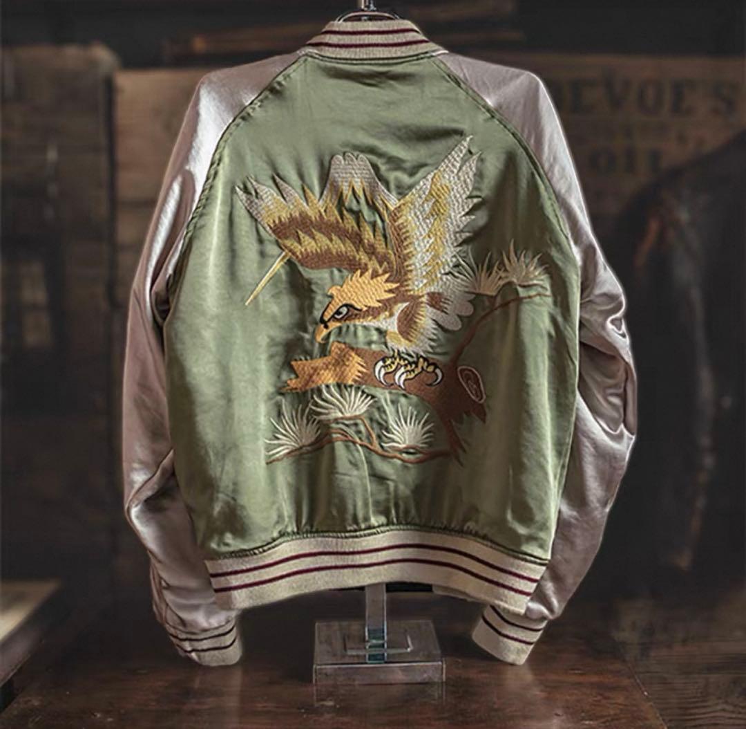 期間限定！Lサイズ　50's別珍スカジャン両面リバーシブル