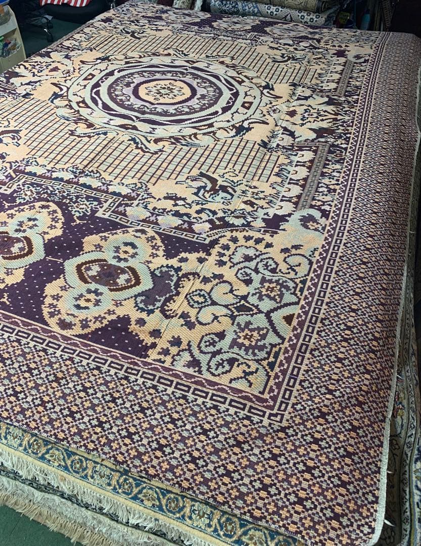 ラグシート/サイズ：220x295cm。 Queen1.