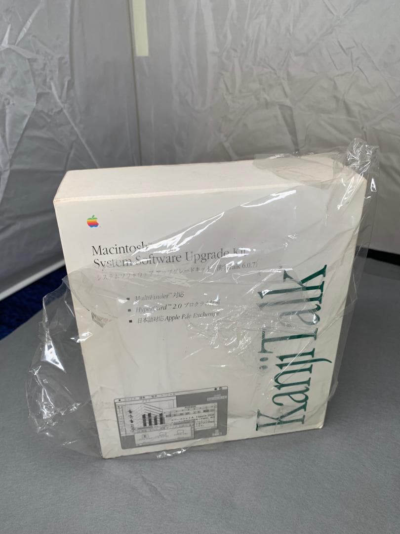 【超希少・未開封】Apple 漢字Talk 6.0.7 日本語版 パッケージ