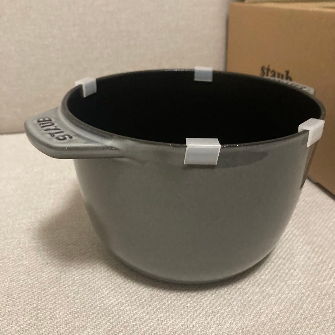 【生涯保証】ストウブ ゴハン M グレー 鍋 ラ ココット デ ゴハン