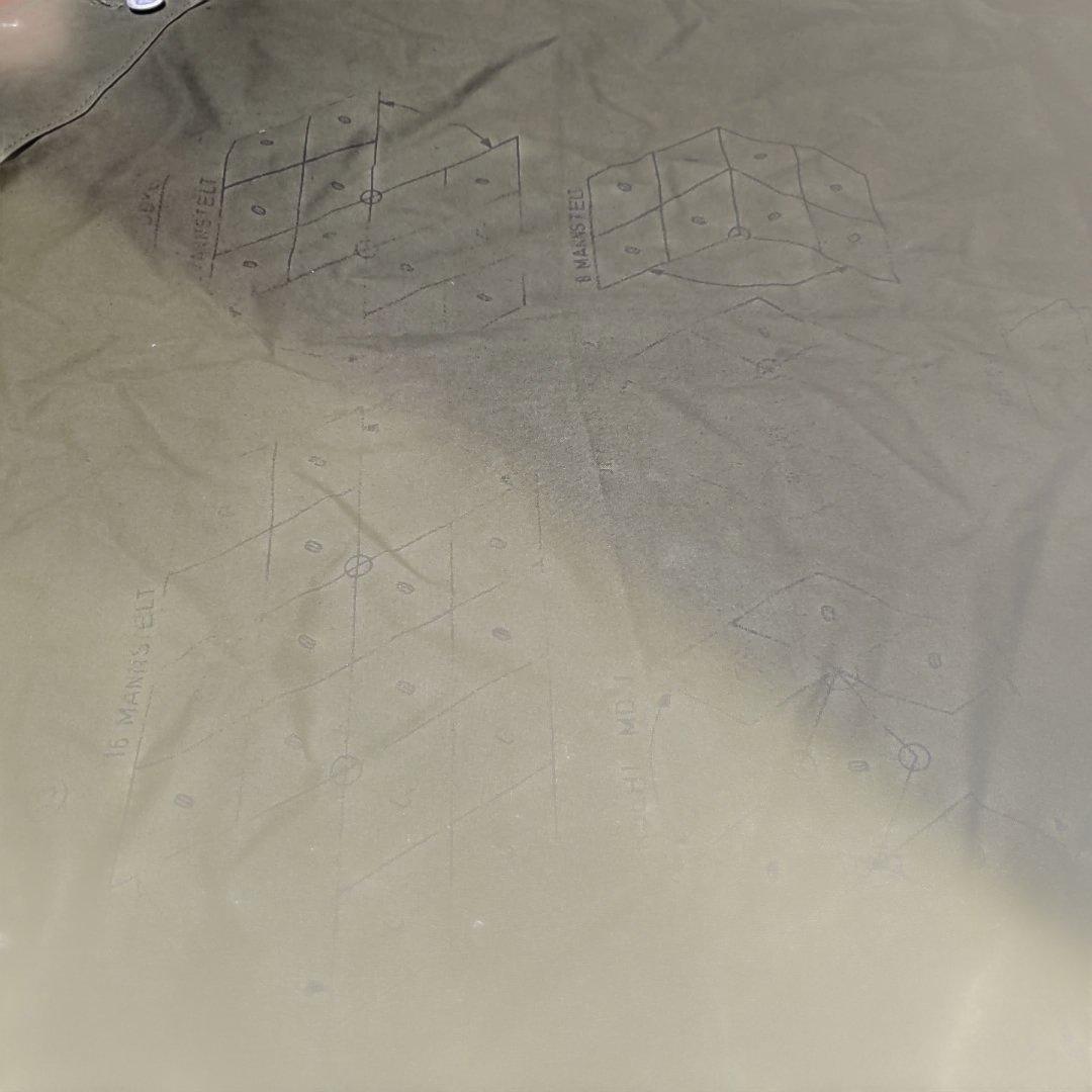 ノルウェー軍幕①　テントシート