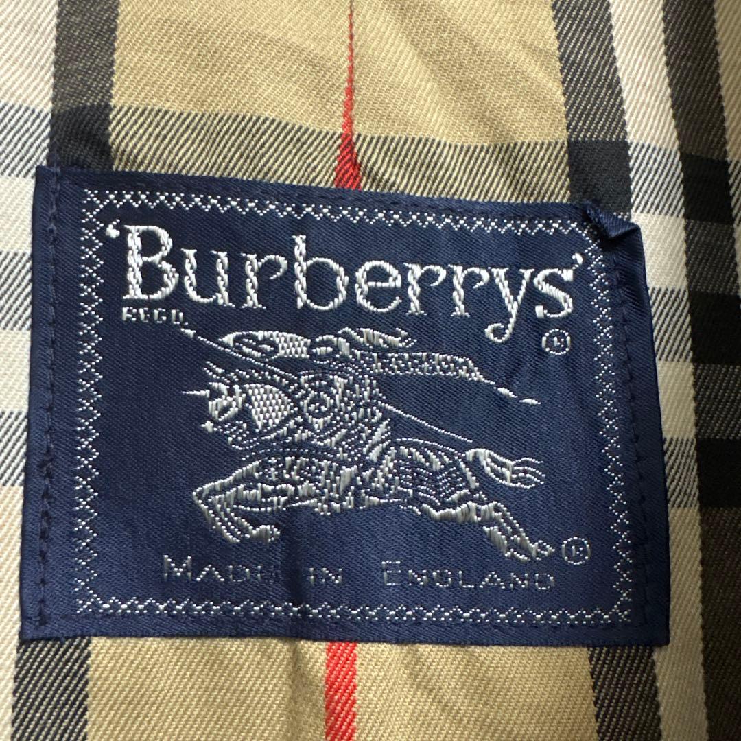 80's 英国製 BURBERRY’S 裏地ノバチェック ステンカラーコート