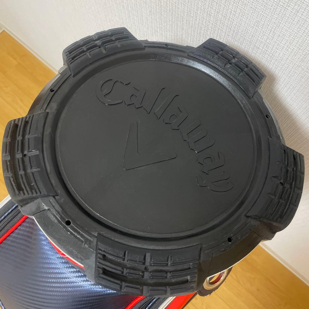 【期間限定価格】キャロウェイ キャディバッグ エナメルカーボン調トリコロール