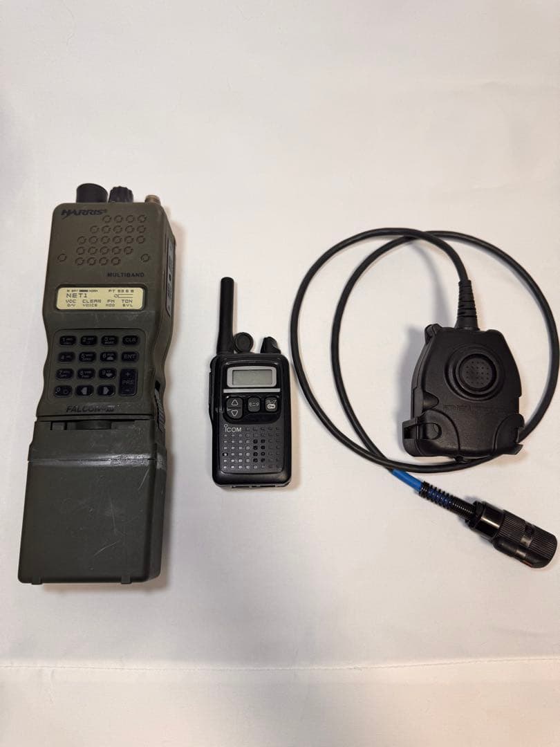 PRC152 TRi.S加工　特小無線　PTT iCOM 4300 PELTOR