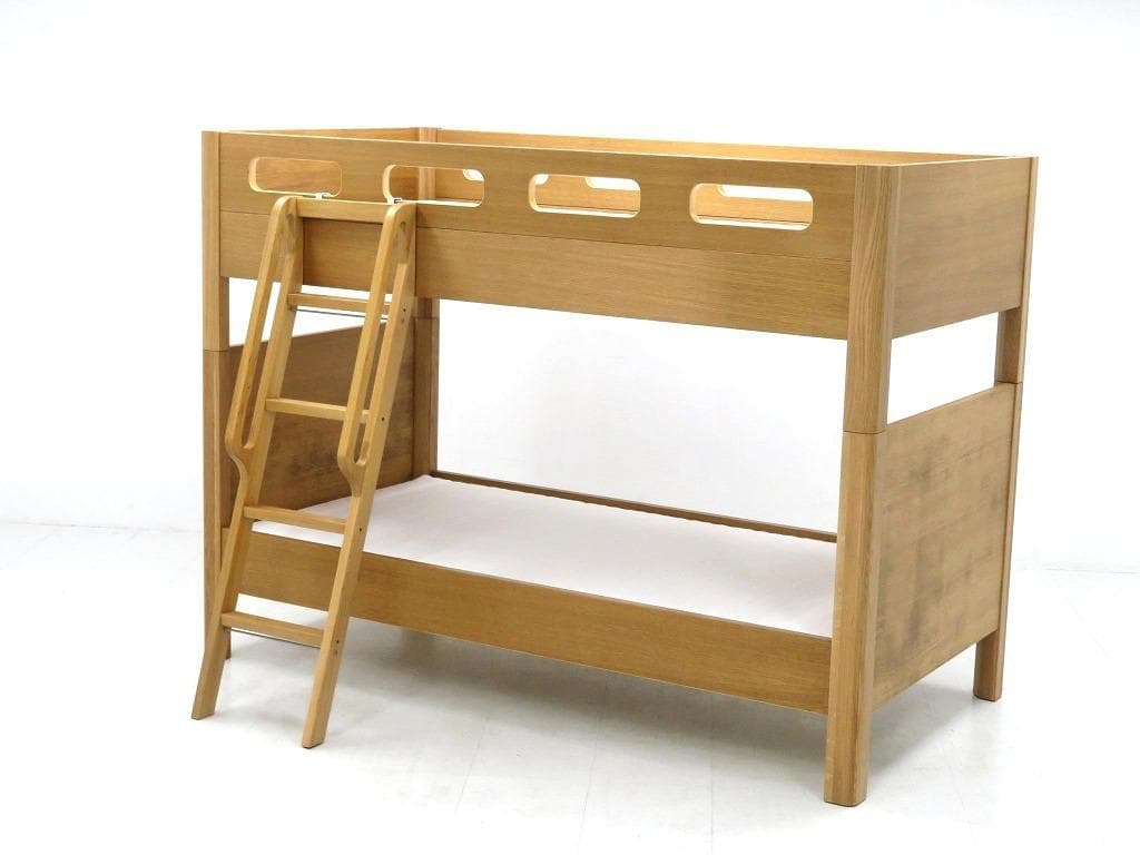 展示品　アクタス　ファズル　オーク材　ロフトベッド　2段ベッド　北欧　モダン