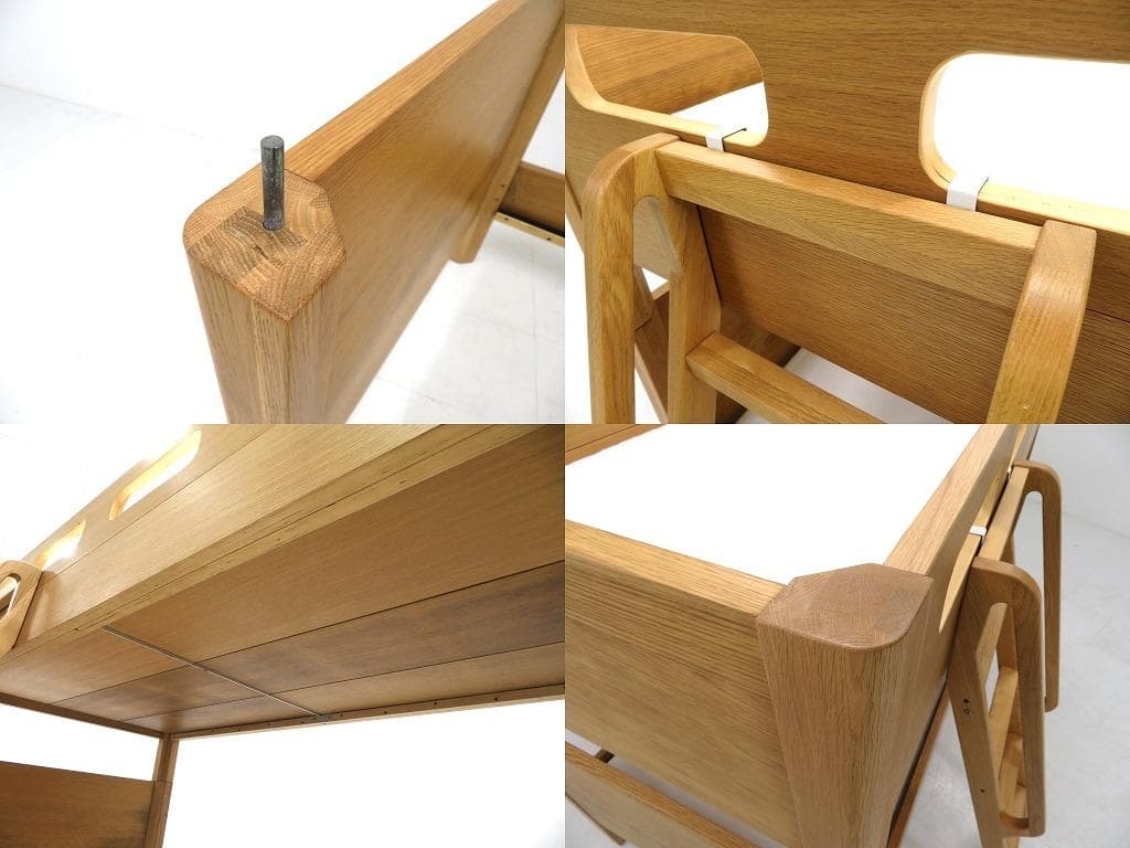 展示品　アクタス　ファズル　オーク材　ロフトベッド　2段ベッド　北欧　モダン