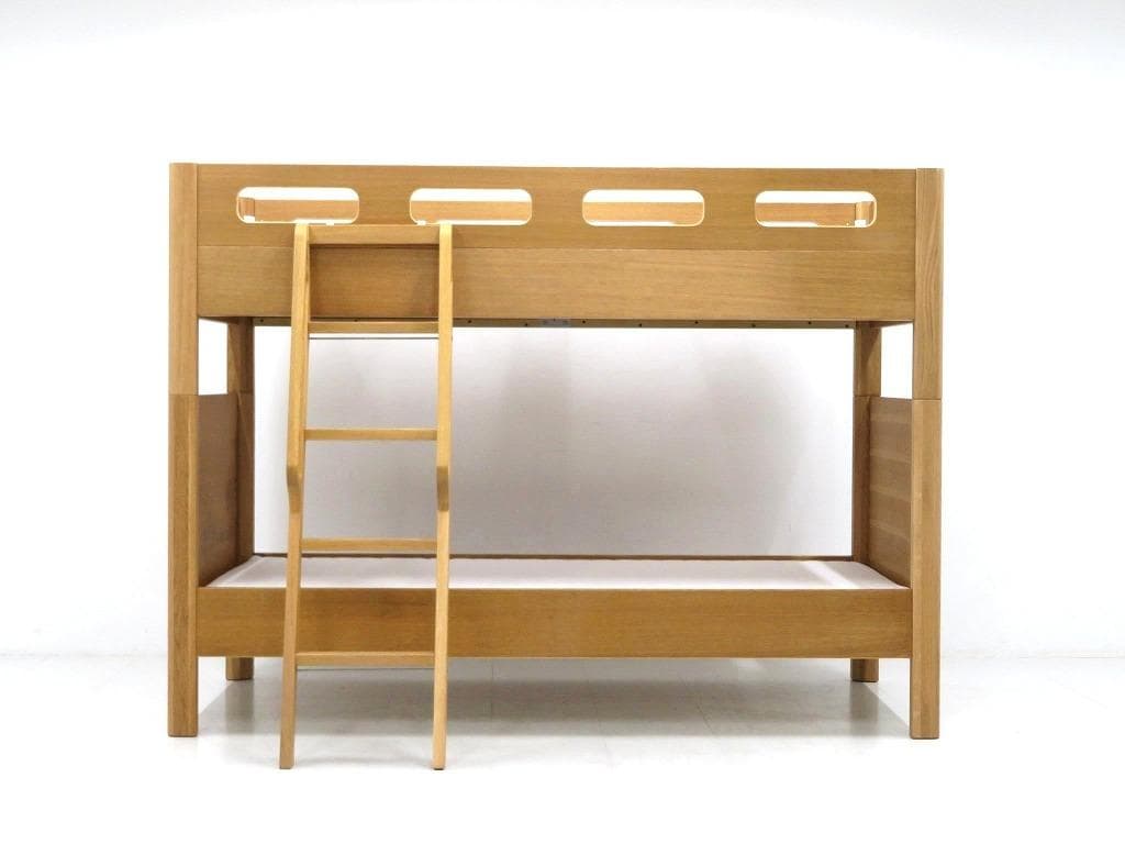 展示品　アクタス　ファズル　オーク材　ロフトベッド　2段ベッド　北欧　モダン
