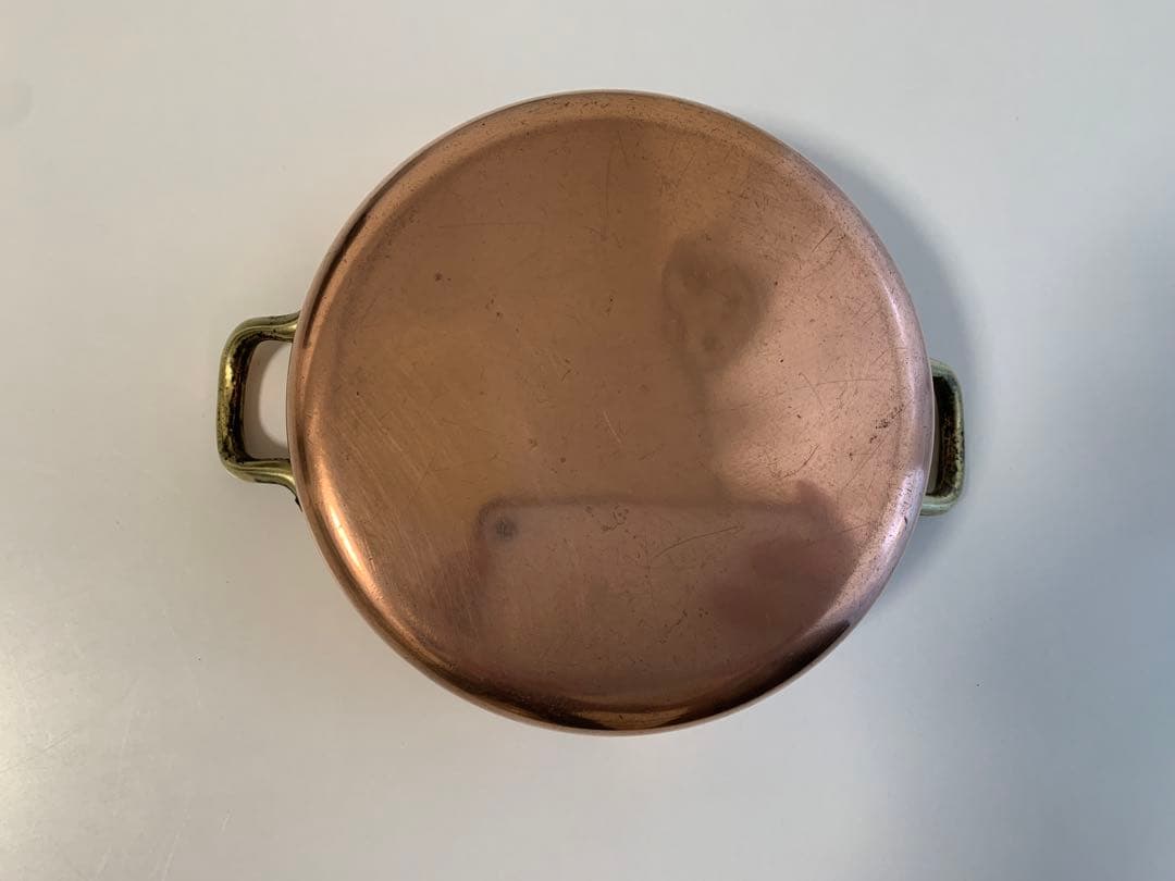銅製 両手鍋 フランスアンティーク