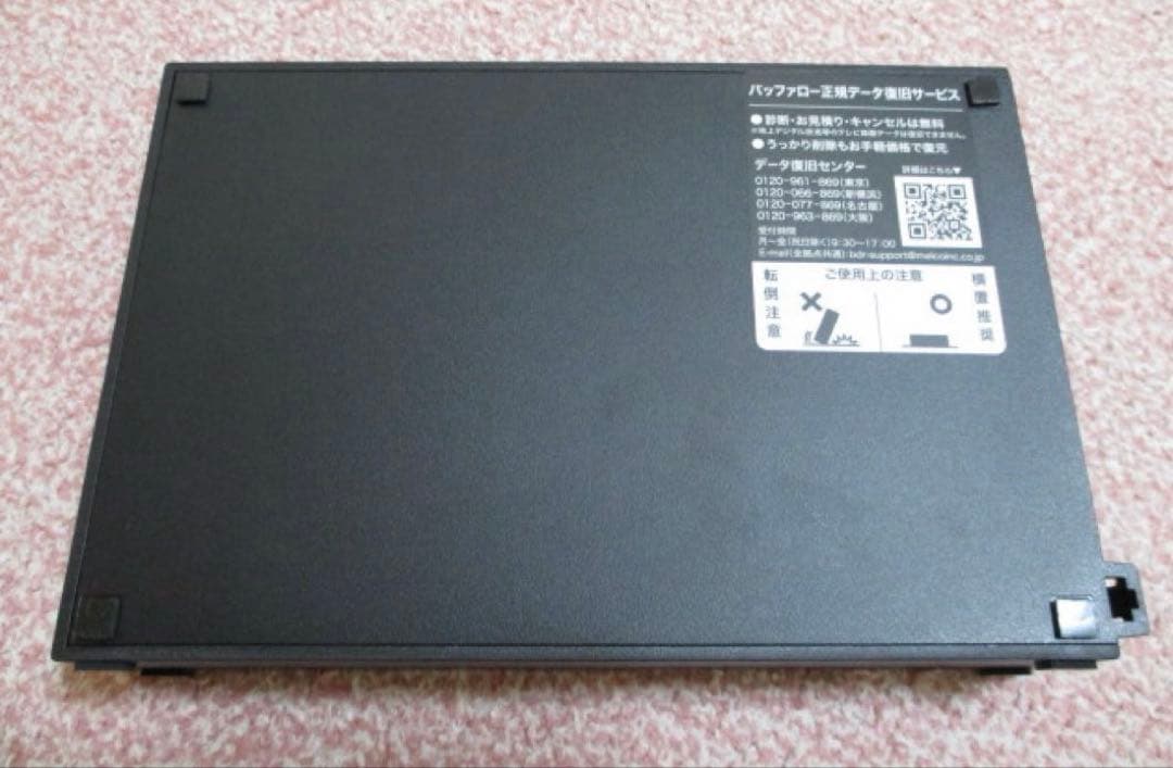 バッファロー 外付けHDD（HD-CD4U3-BA）4TB