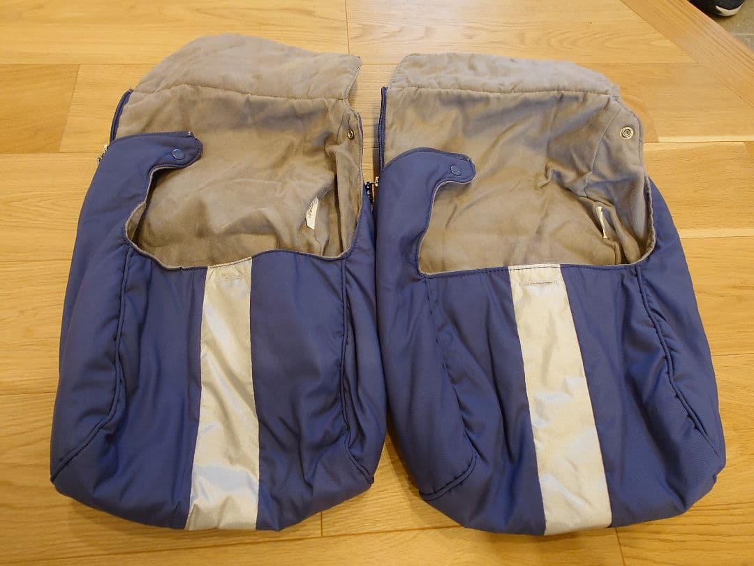 【Ｓ】マクラーレン双子ベビーカー(フットマフ、レインカバー付)