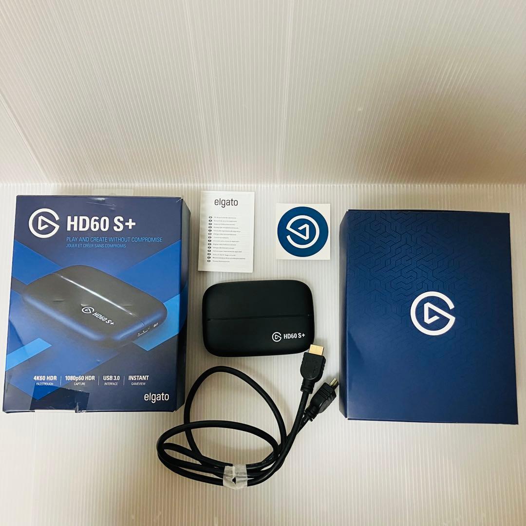 Elgato HD60 S+ キャプチャーボード USBケーブル無し