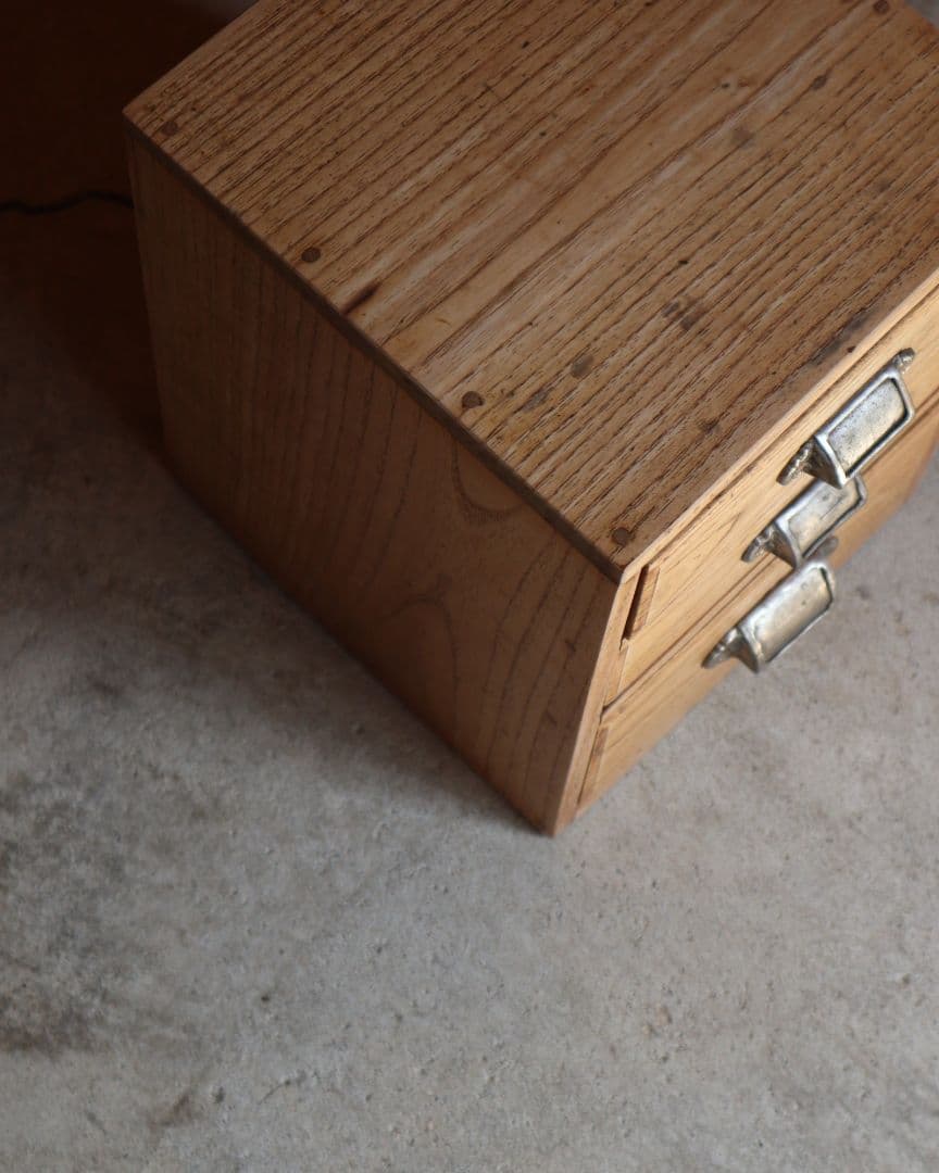 お値下げ中　コンパクトな桐の小引き出し　古道具 古家具 ドロワー アンティーク