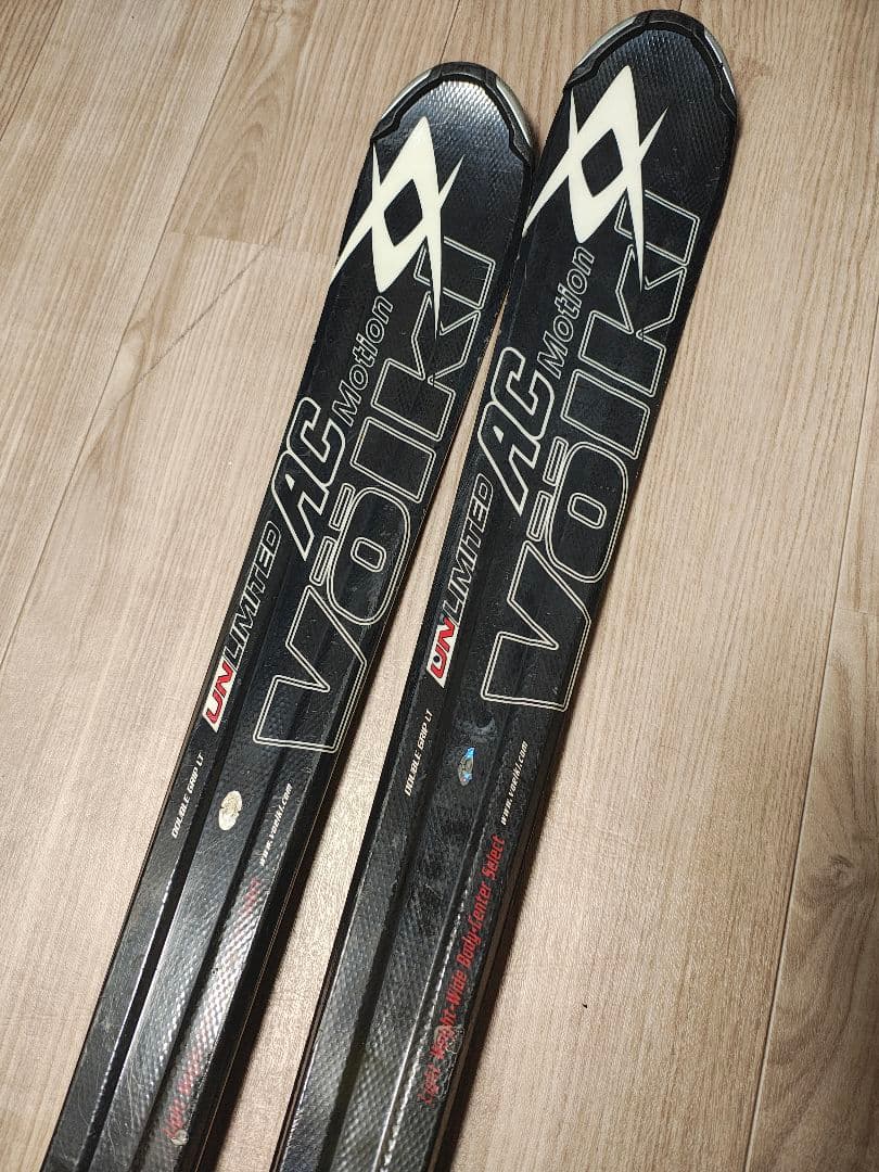 【ニックネーム☆】163cm　VOLKLスキー板セット♪　送料無料！