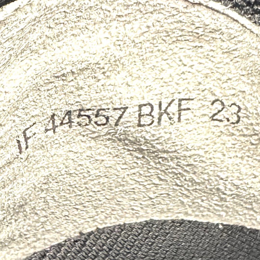 〈美品〉＋diana【23cm】クリスタルバックル ニットソックススニーカー 黒